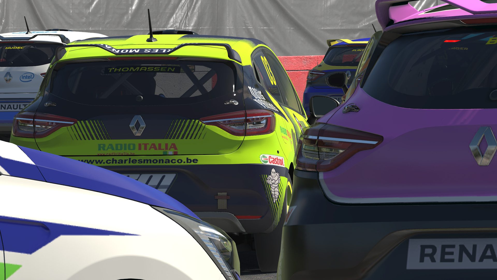 Renault Clio  - Zolder - Charles Monaco Racing Team