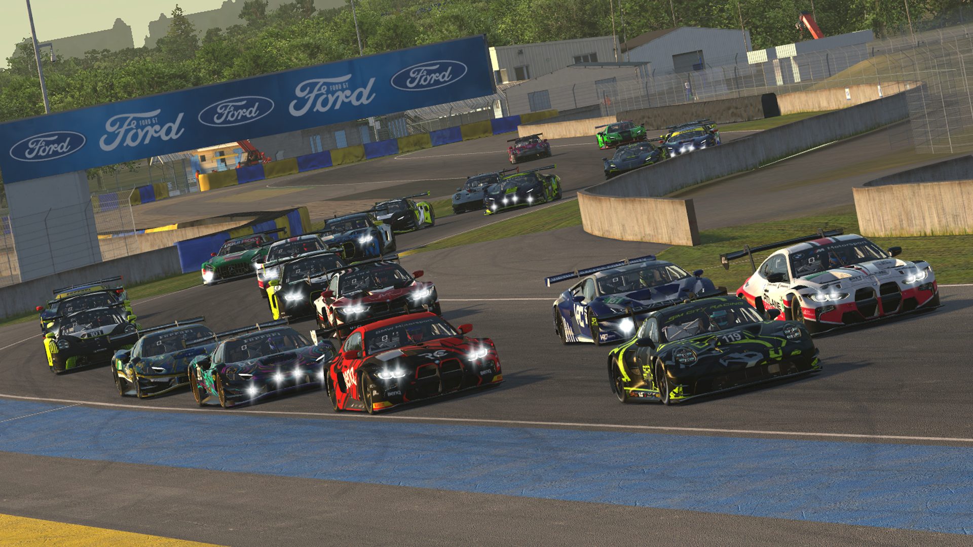 Ferrari 296 GT3 - Le mans - Charles Monaco Racing Team