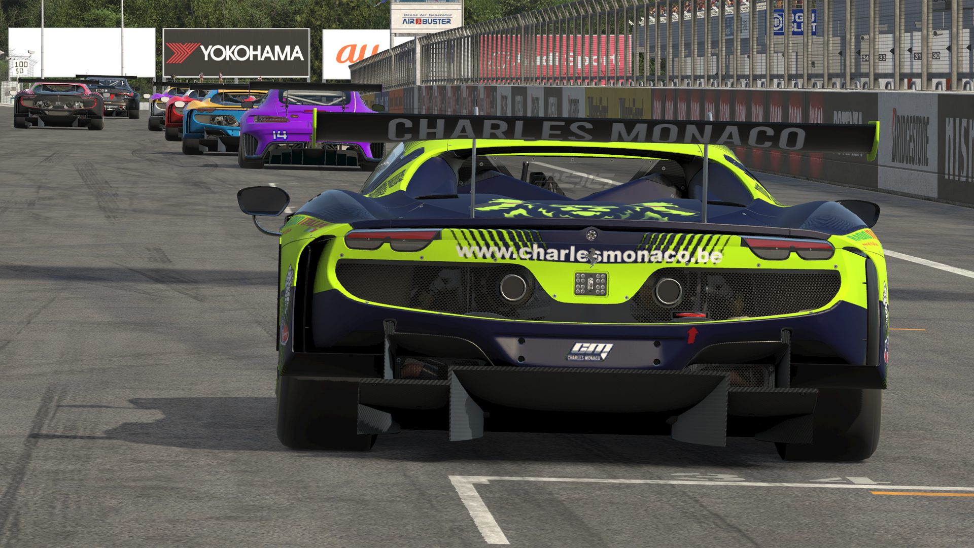 Ferrari 296 GT3 - Fuji Speedway - Charles Monaco Racing Team