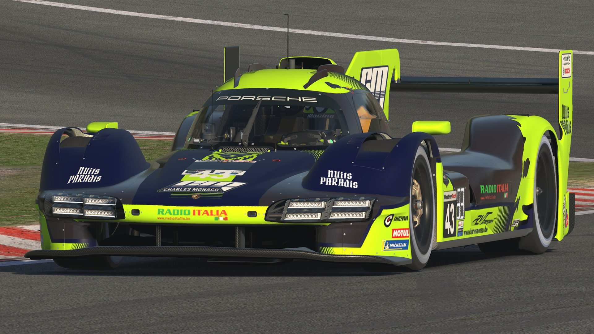 Porsche 963 GTP - Spa-Francorchamps - Charles Monaco Racing Team