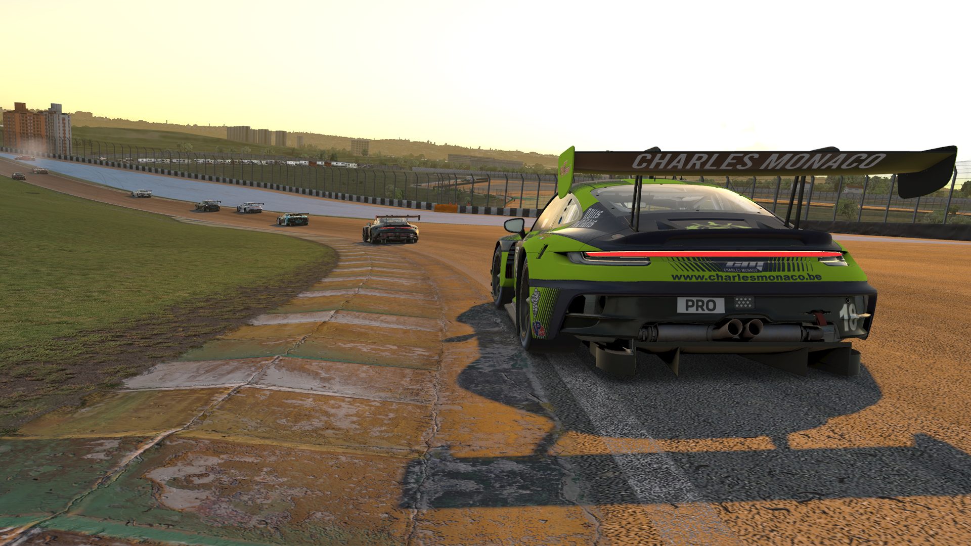 Porsche 911 GT3 R (992) - Interlagos - Charles Monaco Racing Team