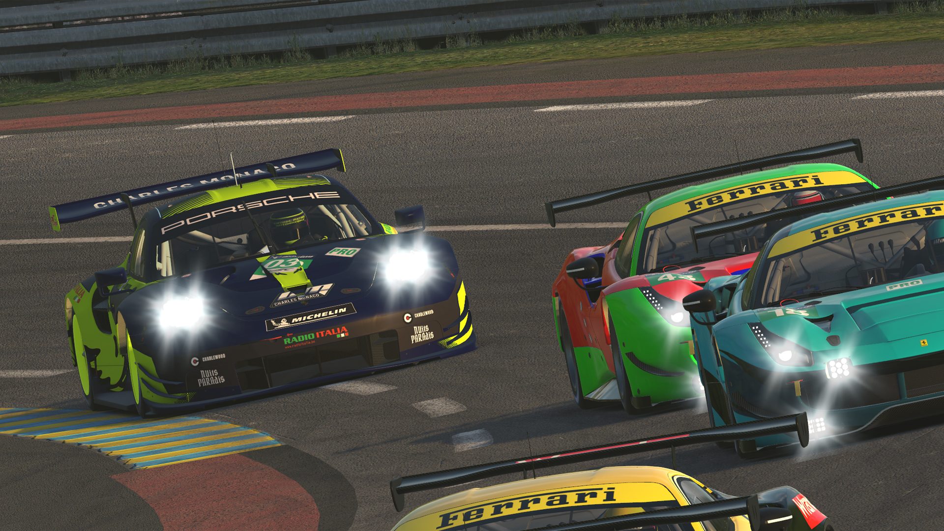 Porsche 911 RSR - Le Mans - Charles Monaco Racing Team