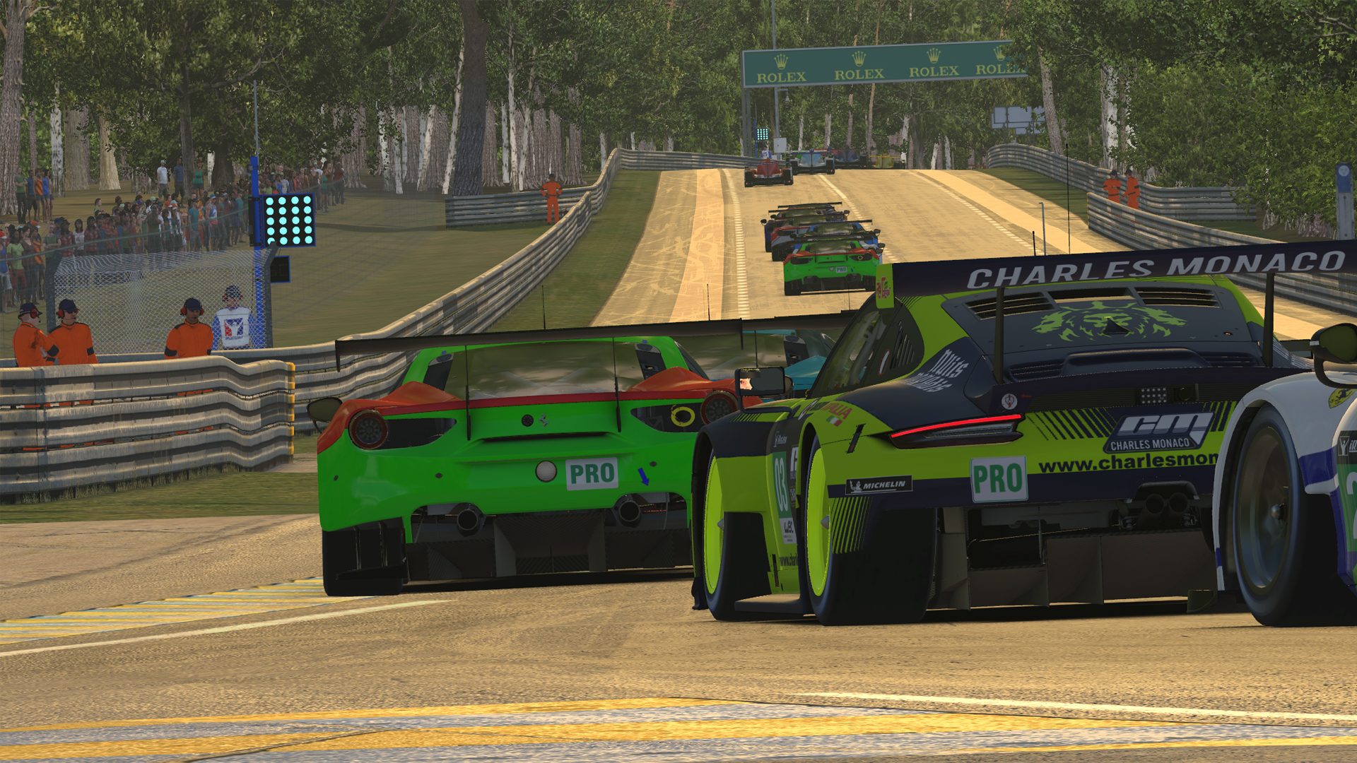 Porsche 911 RSR - Le Mans - Charles Monaco Racing Team