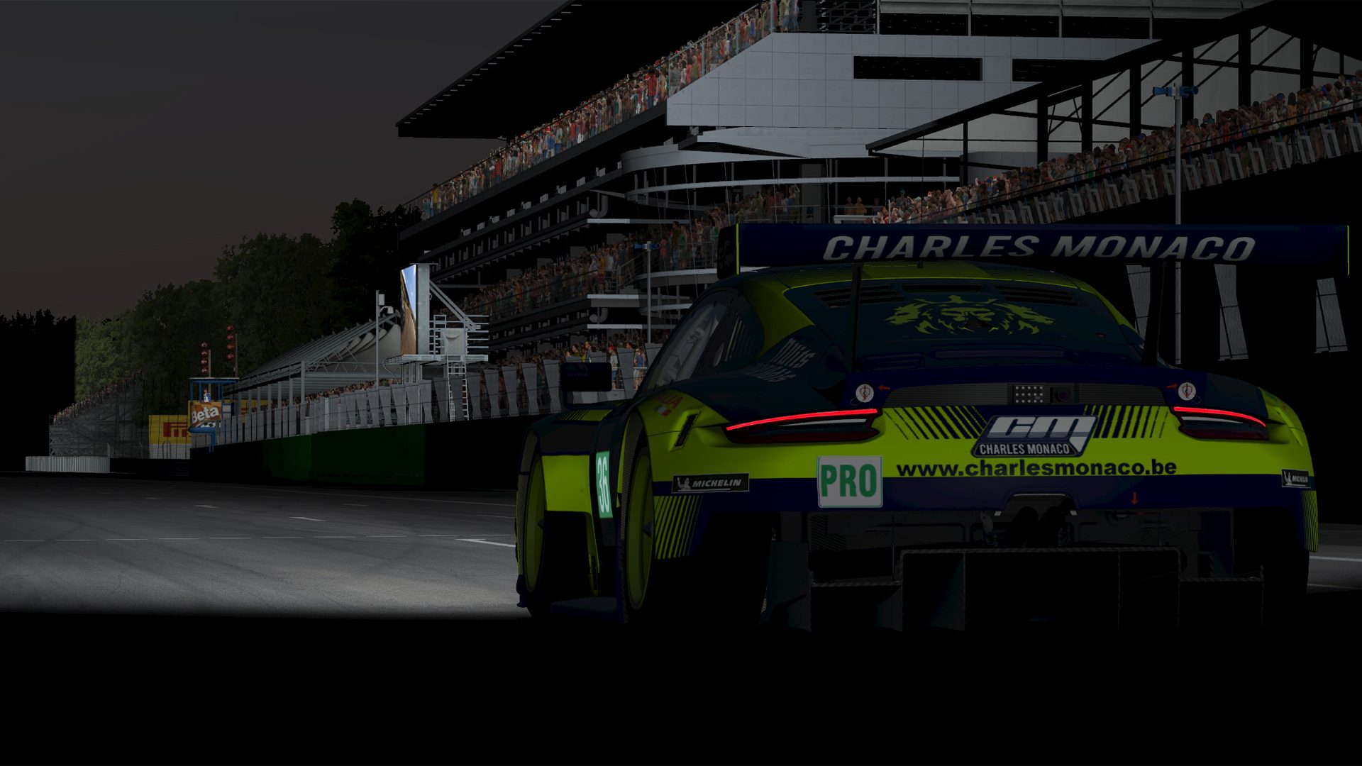 Porsche 911 RSR - Monza - Charles Monaco Racing Team