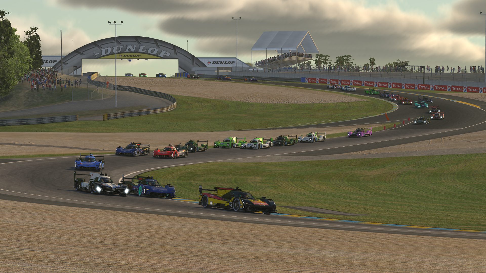 Départ 24h du Mans 2023