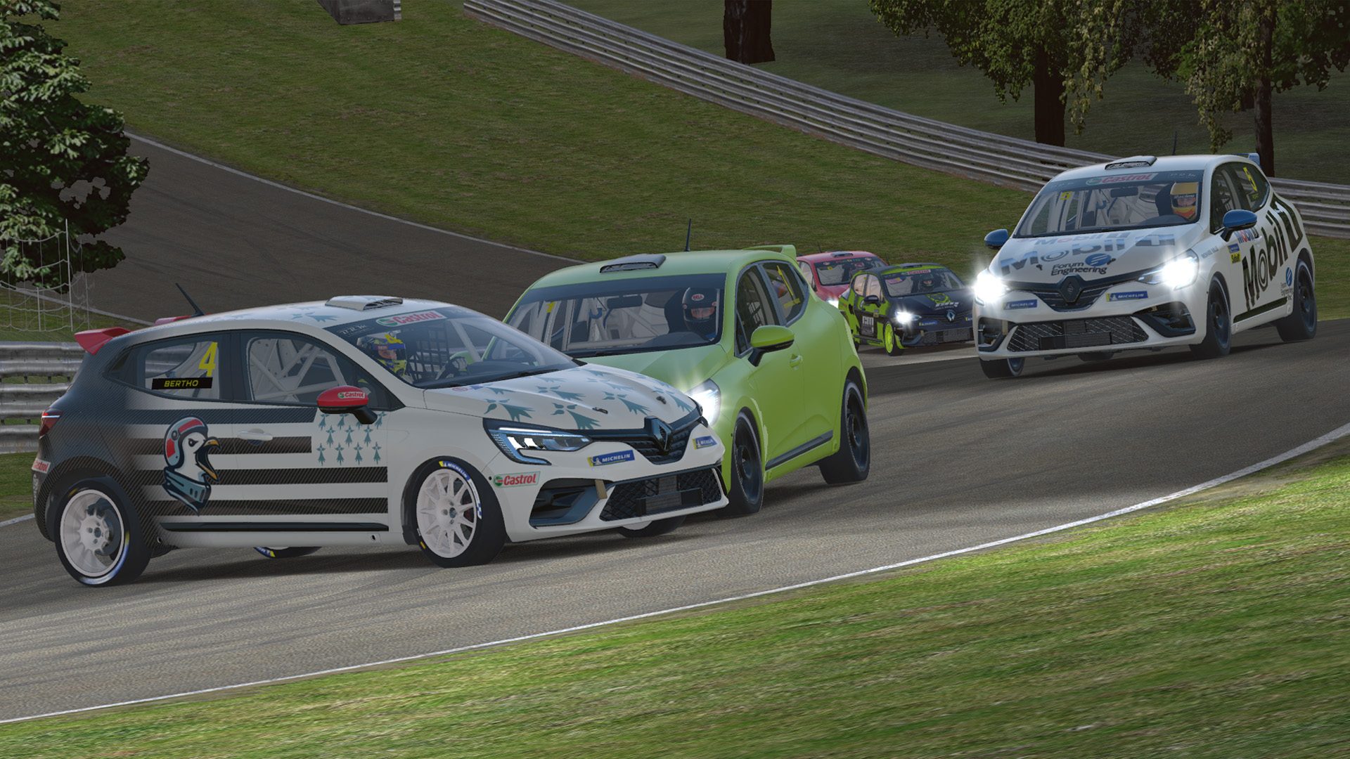 Renault Clio  - Brands Hatch - Charles Monaco Racing Team